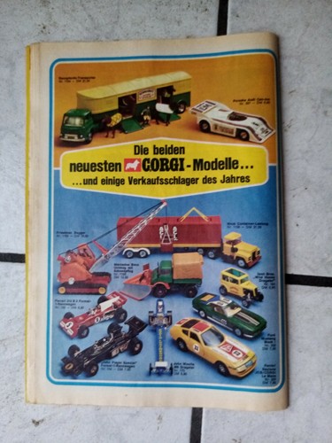 Corgi toys alte werbe - -,