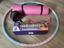 Fitness Set Fitness Yoga Matte Bauchroller Sport Massage Fitness