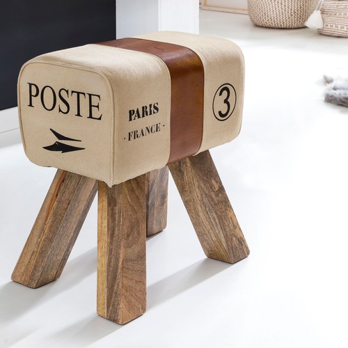 Finebuy sitzhocker springbock - sitzhocker,