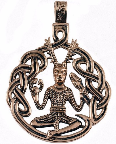 Bronze kelten anhänger - bronze,
