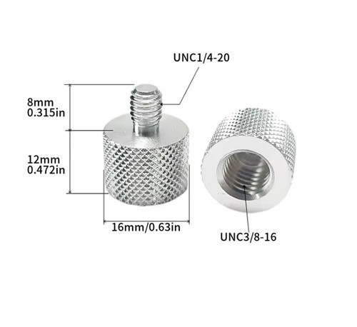 Adapterschraube auf 1 4 - adapterschraube, 3/8"