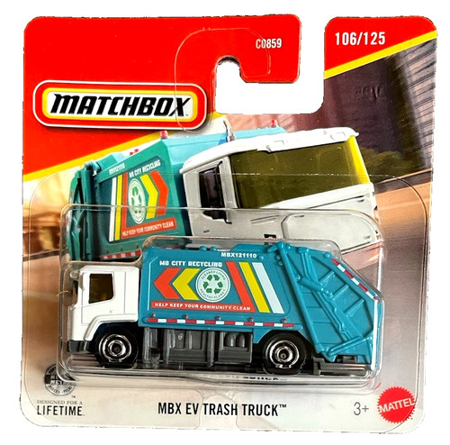 Matchbox mbx trash truck - matchbox,