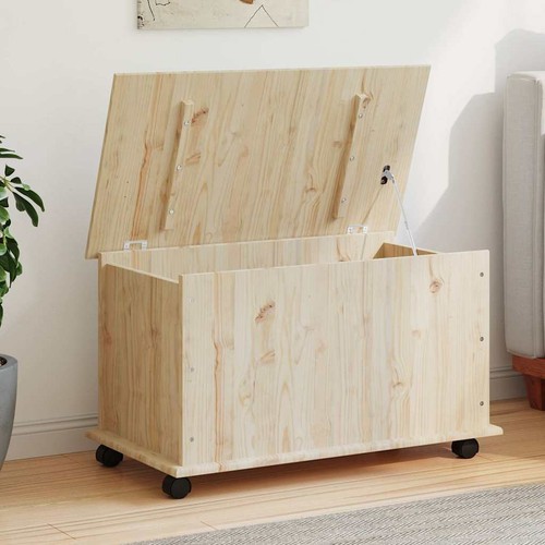 Vidaxl truhe mit rollen - truhe,
