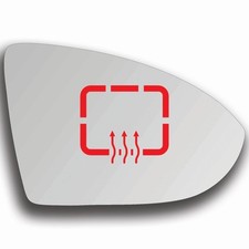 Spiegelglas Rechts Beheizbar