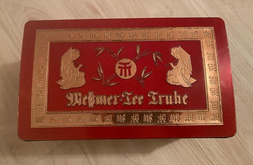 Große meßmer tee truhe - meßmer-tee,