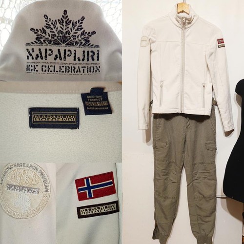 Women napapijri jacket ivory - napapijri,