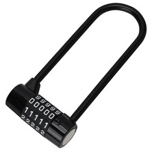 Vorhängeschloss Langer Bügel Zahlenschloss 5 Stellig - 15,5 cm - Robustes