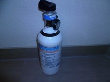 Sauerstoffflasche bezw. Atemluftflasche 1,73 l zum Selbstbefüllen ,Alu, Invacare