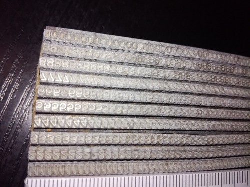 Bleisatz handsatz letterpress - bleisatz,