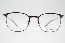 Brille STING NINJA 2 VST166 Bronze Grün Oval Brillengestell eyeglasses Neu