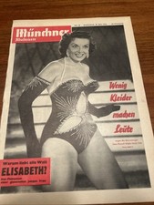 Alte Zeitschrift, Jane Russell, Münchener Illustrierte, 1954