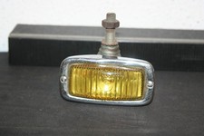 Alter Kleiner Gelber Bosch Nebel Zusatz Scheinwerfer Rechteckig Gehäuse Chrom