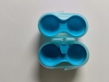 Tupperware Eierbox Zwei Dabei, Ei Aufbewahrung, Ei To Go in blau neuwertig