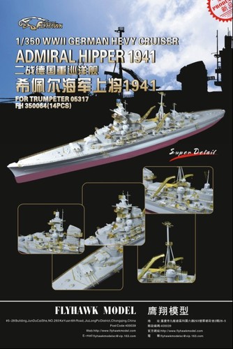 Flyhawk fh350064 350 german - 1/350,