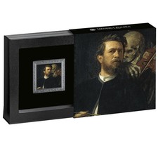 1000 Francs CFA 2025 Kamerun - Arnold Böcklin - 1 Oz Unze Silber Münze Malerei