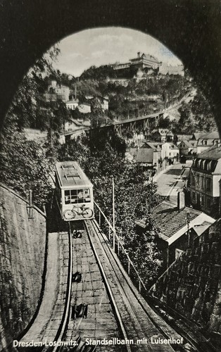 Dresden loschwitz luisenhof - ak,