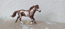 Schleich 13616 Pinto Hengst Mit Fähnchen Pferd Made In Germany