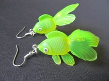 Goldfisch Ohrringe Kampffisch