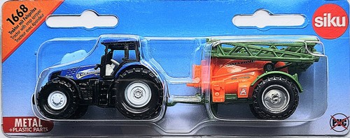 Siku traktor mit - traktor, feldspritze
