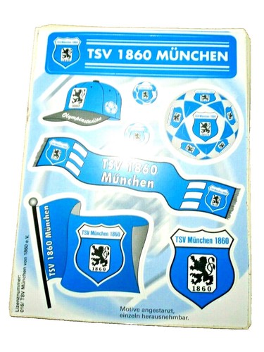 Aufkleberkarte tsv 1860 - tsv,