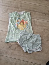 Mädchen Schlafanzug In Größe 146/ 152 Shorty Pyjama Schlafi