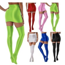 Damen Minirock Kurz Eng Nylon