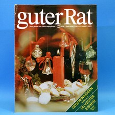 Guter Rat 4 1984 Verlag für die Frau DDR Eisbein Weihnachten Kochtöpfe Plaste K
