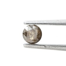 Lose Echter Natürlicher Diamant 0.38tcw Brown Funkelnde Rund Rose Schnitt Für
