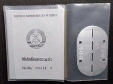 NVA Wehrdienstausweis Blanko