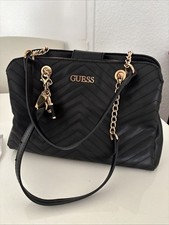 GUESS Damen Handtasche Schwarz