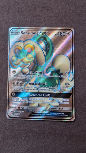 Pokemon karte sen long - karte, gx