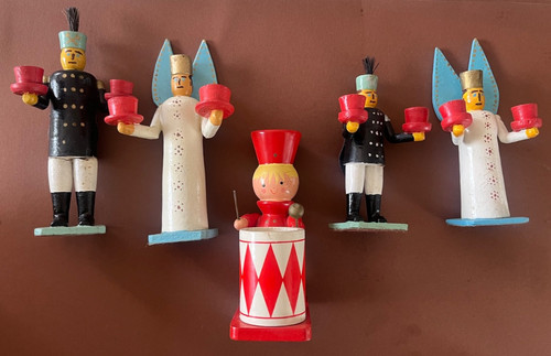 Alt gruppe holz figuren - alt,