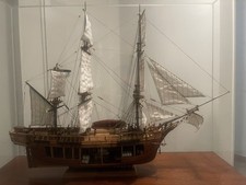 Modell Holz Segelschiff in