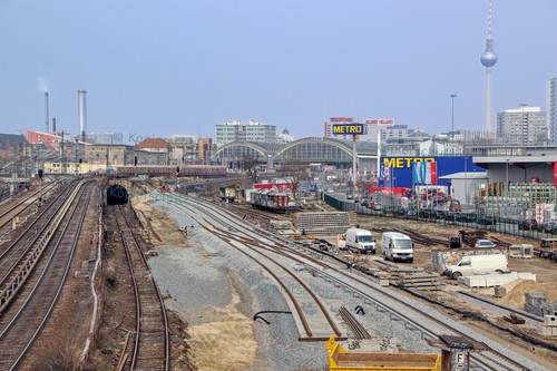 Foto abzug berlin bahn blick - abzug,