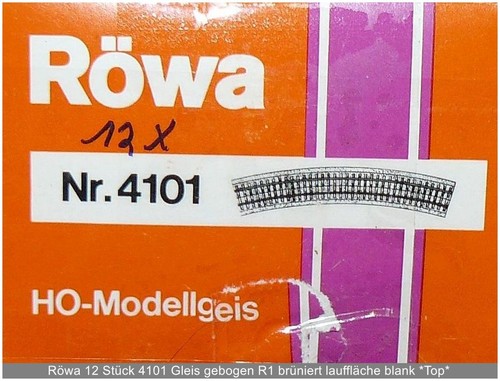 Röwa modelleisenbahn - röwa, 30