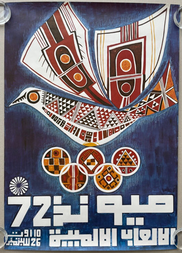 Plakat poster olympiade - poster,