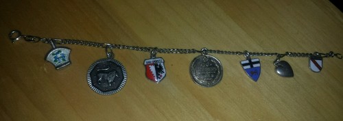 Bettelarmband wappen münzen - bettelarmband,