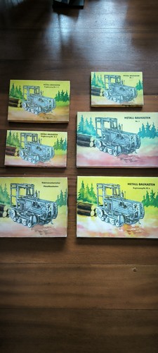 Metallbaukasten set ddr - 5-set,