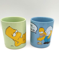 Simpsons Kaffetasse Tasse Kaffe Tee 2001 | Guter Zustand | - Top!  Vintage