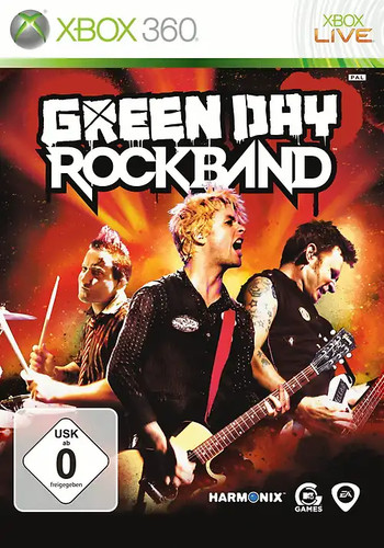 Rock band green day - green,