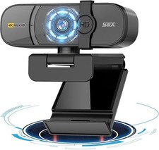 Webcam 4K/60FPS Full HD Webcam für PC Videoanrufe Computerkamera