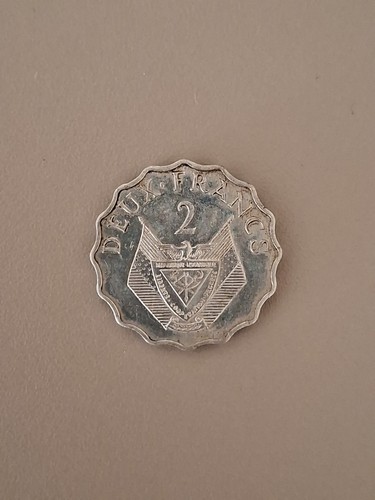 Ruanda bnr francs - ruanda, 1970