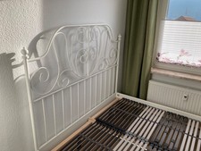 IKEA Bettgestell LEIRVIK weiß