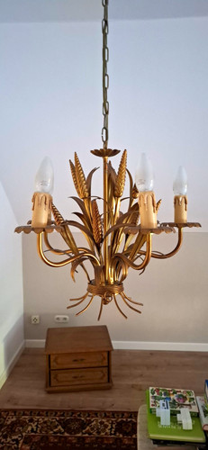 Kronleuchter gold metall - kronleuchter,