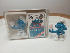 Set Schleich Schlümpfe ASS Schlumpf Skat Kartenspiel + WerbeSchlumpf 20056 AS010