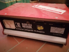 Elektra Beckum Batterie Ladegerät BL 1012 7,5A Eilladung 10 A T 25/F Blei min 30