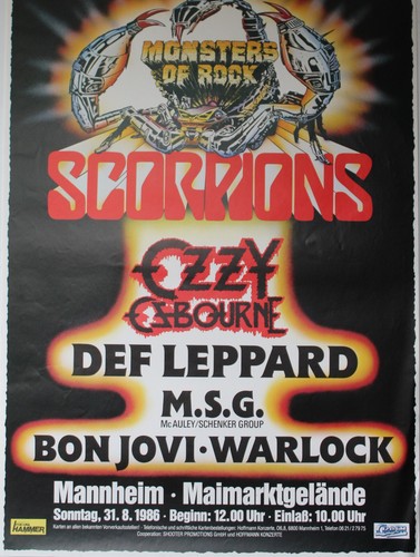 Monsters rock scorpions - rock,,