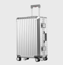 Reisekoffer aluminium mit - reisekoffer,