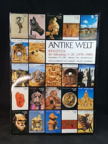 Antike welt register der - welt:,