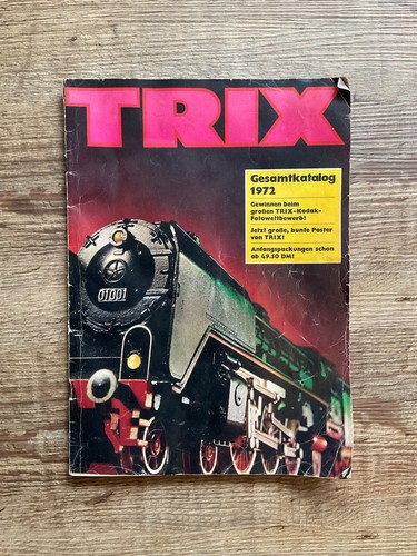 Trix gesamtkatalog 1972 - trix,